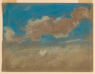 Nubes en un cielo azul