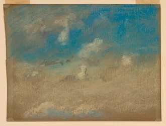 Nubes en un cielo azul