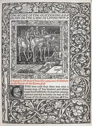 Capítulo I. De aquellos tres que vinieron a Hallblithe a la casa del Cuervo.