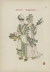 Flores del Jardín de Shakespeare