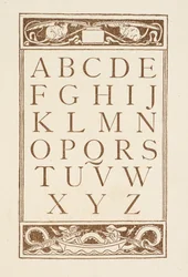 Las letras del alfabeto. La cartilla dorada.