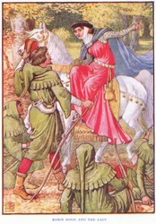 Robin Hood y la dama