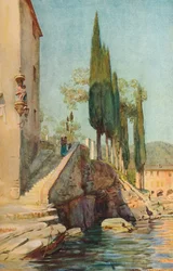 En S. Michele, Rapallo, c1910, 1912