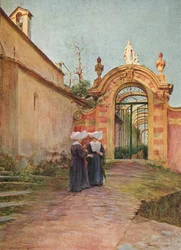 Entrada a la Villa Centurione, S. Margherita Ligure