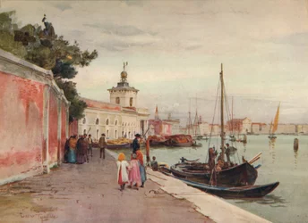 La Dogana, Venecia, c1900 1913
