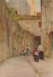 La bendición de las casas, c1910, 1912