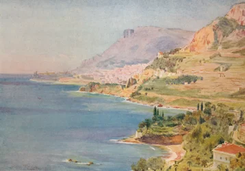 El Principado de Mónaco, c1910, 1912