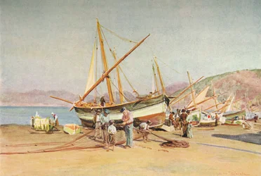 La Playa en Sestri Levante, c1910, 1912