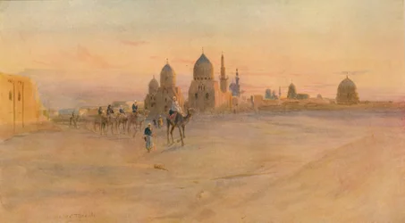 Las tumbas de los califas, c. 1905, 1912