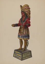 Indio de Tienda de Cigarros, c. 1936