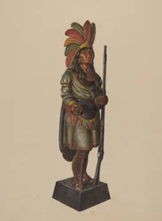 Indio de Tienda de Cigarros, c. 1936
