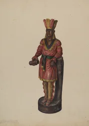 Indio de Tienda de Cigarros, c. 1936
