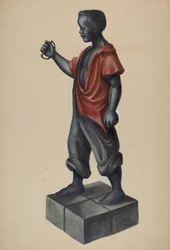 Poste de enganche, c. 1937