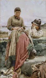Un amante y su dama, 1884