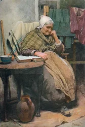 Una anciana de Cornualles, c. 1880, 1906