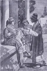 El juramento de tres camaradas, ilustración de My Magazine