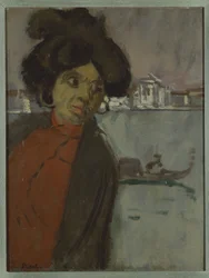 Inez en el Zattere
