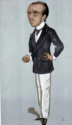 Caricatura de Max de "Vanity Fair" de Max Beerbohm