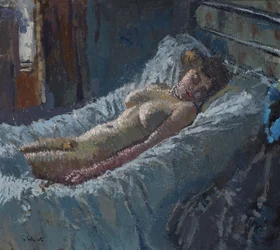 Desnudo en Mornington Crescent, c.1907