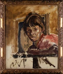 Retrato de Cicely Hey, c.1922-23