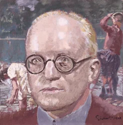 Retrato de Sir Hugh Walpole (1884-1941), 1928