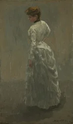 El vestido gris