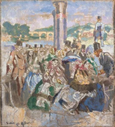 El río [según John Gilbert], c. 1930-31 (Óleo sobre lienzo)