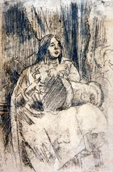 El Estudio (El Tamborilero), c.1900