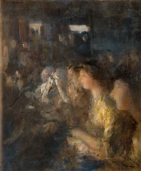 Escena en un teatro
