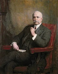 Retrato de Sir Edward Hopkinson Holden, Primer Baronet, 1911