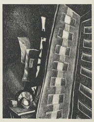 Dos puertas (litografía)