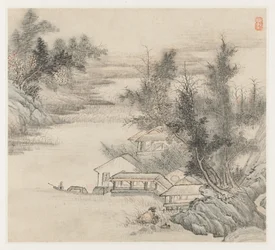 Álbum de paisajes: Hoja 2, 1677