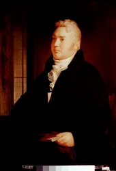 Retrato de Samuel Taylor Coleridge (1772 - 1834) poeta, crítico y filósofo inglés