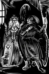 Boris Godunov / Ilustración de Masjutin