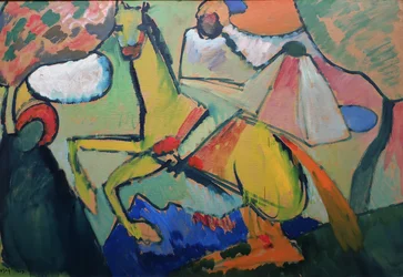 1909 Kandinsky jinete