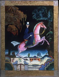 Amazona. Obra de Vassily Kandinsky