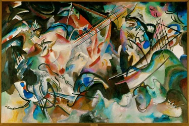 Composición número 6 (óleo sobre lienzo)