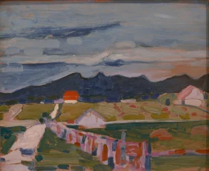 Campos cerca de Murnau