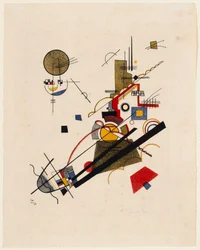 Ascenso alegre (de: Carpeta de maestros de la Bauhaus Estatal, lámina 2)