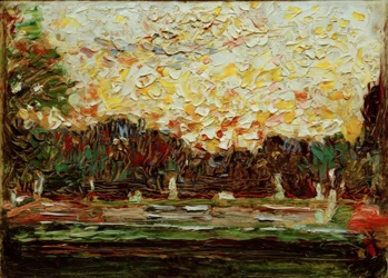 Gran fuente en el parque de Nymphenburg