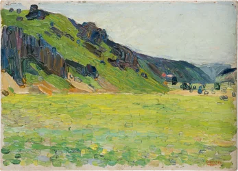 Kallmünz - Montañas verde claro