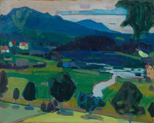 Murnau - vista sobre el Staffelsee