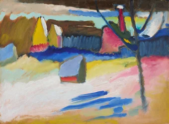 Murnau - Paisaje con un árbol desnudo