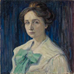 Retrato de Gabriele Münter