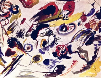La primera acuarela abstracta