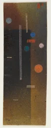 Sin título (Ohne Titel) 1930 (óleo y gouache sobre tabla)
