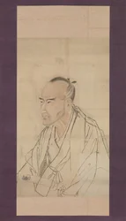 Boceto para el retrato de Tachihara Suiken
