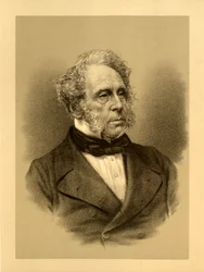 Henry John Temple, 3er Vizconde Palmerston. Primer Ministro 1855-1858 y 1859-1865, c. 1850, c. 1880