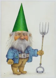 Un buen tenedor, 2000 (técnica mixta)