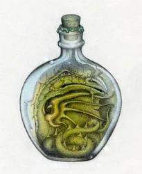 Dragón embotellado